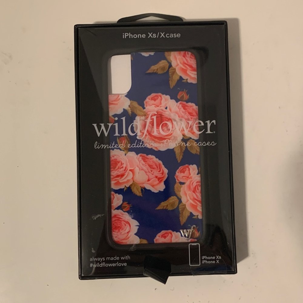 BRAND NEW WILD FLOWER CASE for X and XS